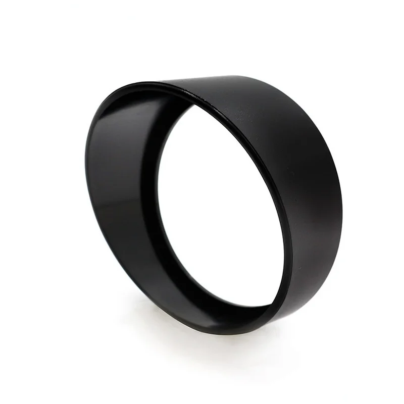 

52mm Gauge Cap Sun Visor Cover universal instrument sun visor black single hole instrument cover Car Modification accessories