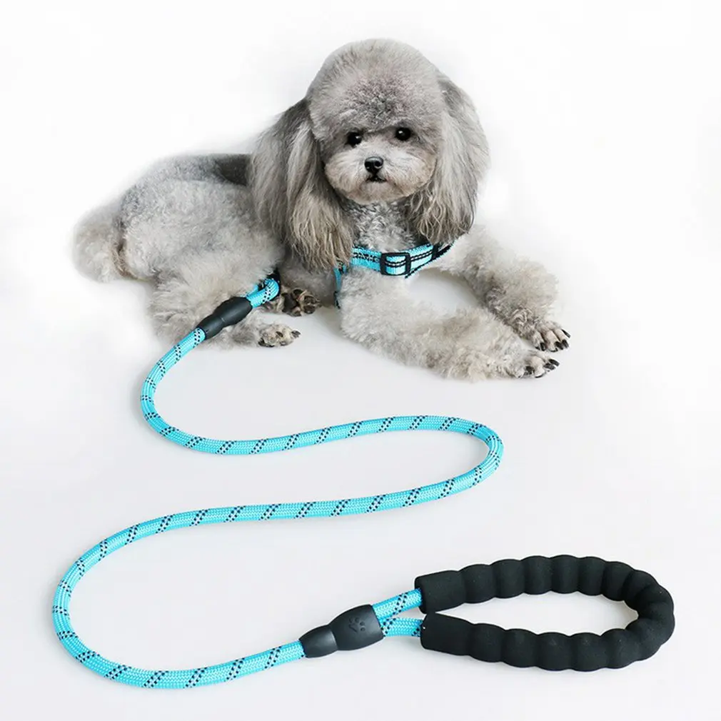 

Pet Traction Rope Safety Belt Large Dog Rope Reflective Luminous Pet Supplies Training Running Thickened Dog Walking Rope