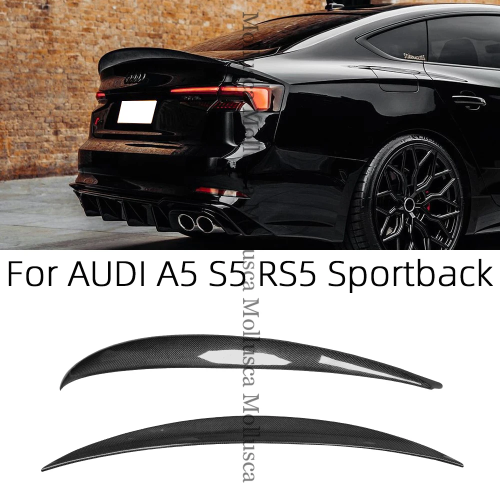 

Задний спойлер из углеродного волокна для AUDI A5 S5 RS5 B9 4Door Sportback R/HK/S/M4 2016-2023