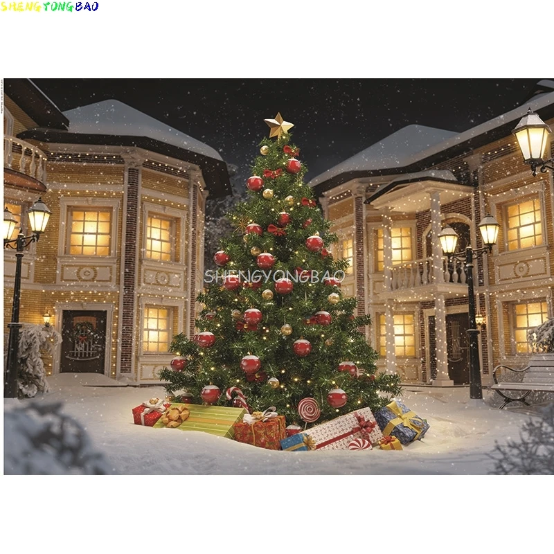 Рождественский фон для фотосъемки