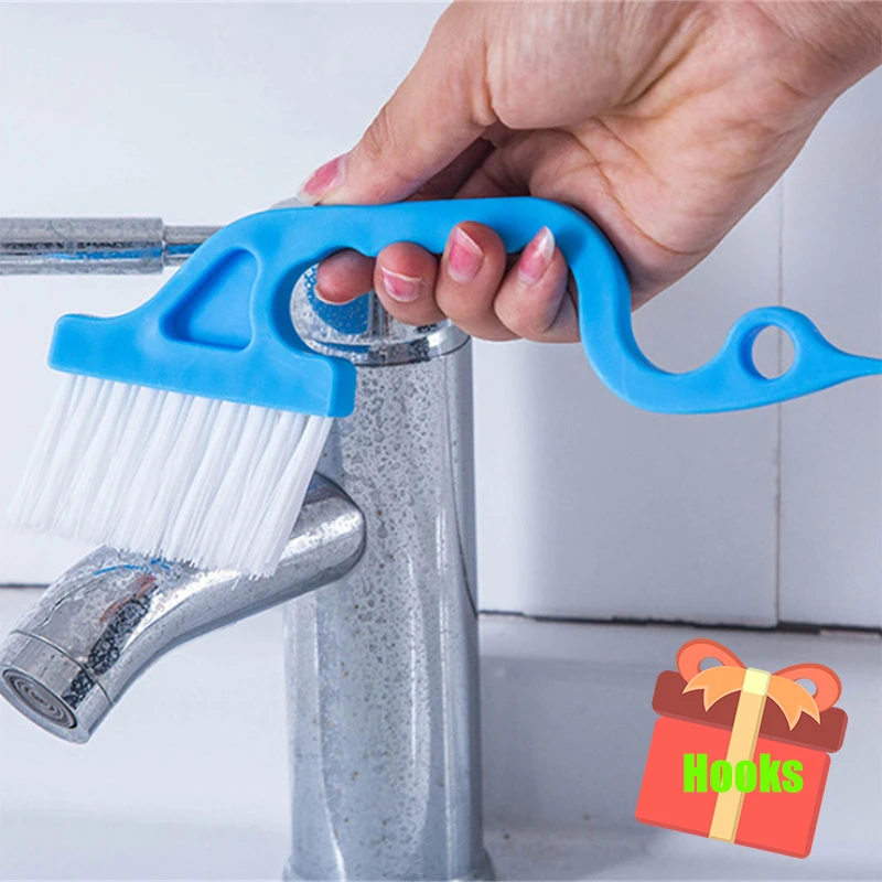 

2PCS Window Groove Cleaning Brush Kitchen cleaning Window Cleaner Brush Windows Slot Cleaner Brush Clean Window Slot Clean Tool