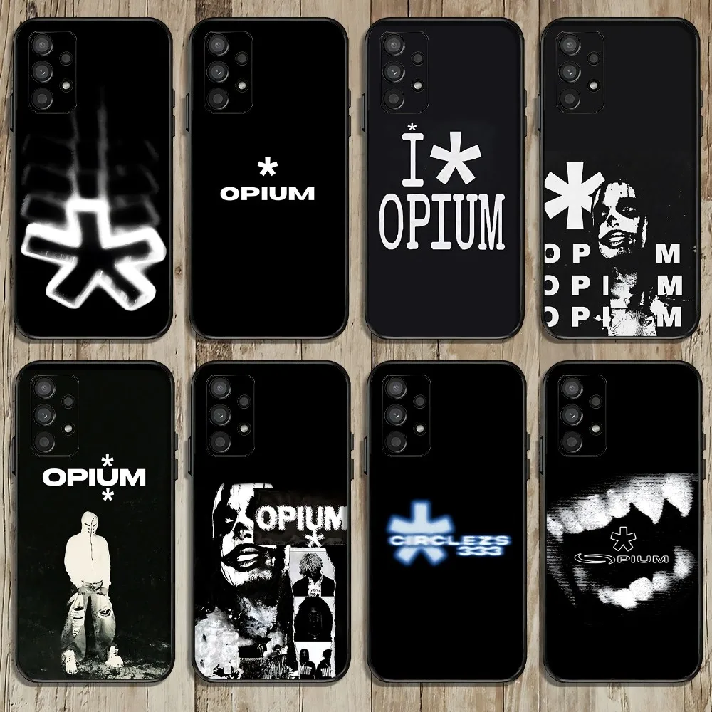 Чехол O-Opium Rap для Samsung Galaxy A52 A12 A51 S21 Edge S22ULTRA S23 S20LITE Plus Ультрачерный чехол