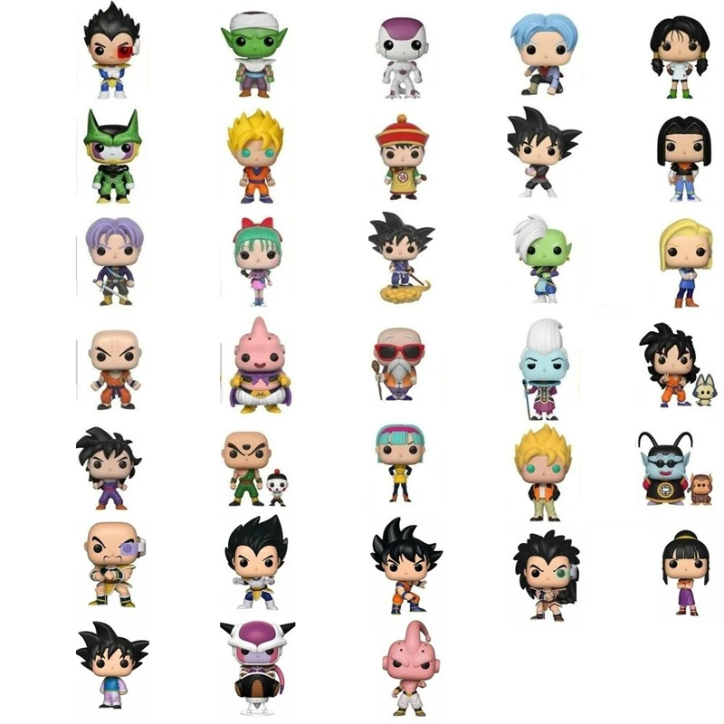 FUNKO POP Новое поступление, виниловая экшн-фигурка Вегета ГОКу с тематикой дракона балза, куклы, коллекционные модели для детей, игрушки