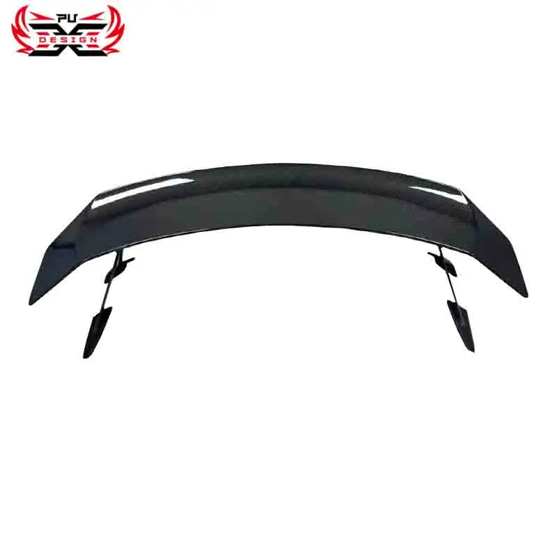 Автомобильный аксессуар сухое углеродное волокно V-образное заднее крыло для Lexus