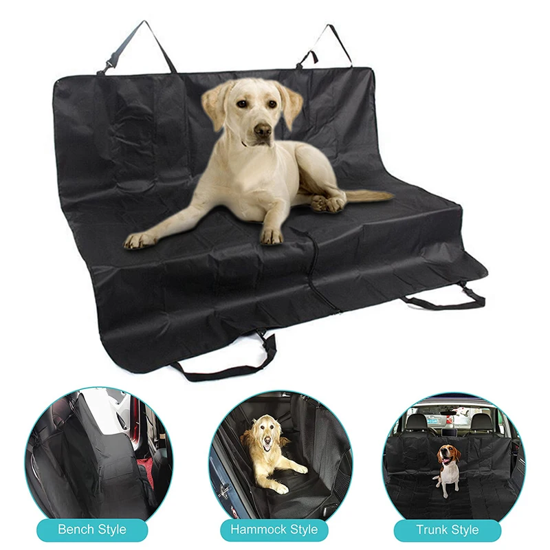 

Автомобильный водонепроницаемый коврик для перевозки домашних животных, заднее сиденье для перевозки собак и кошек, гамак для багажника, защитное сиденье для автомобиля