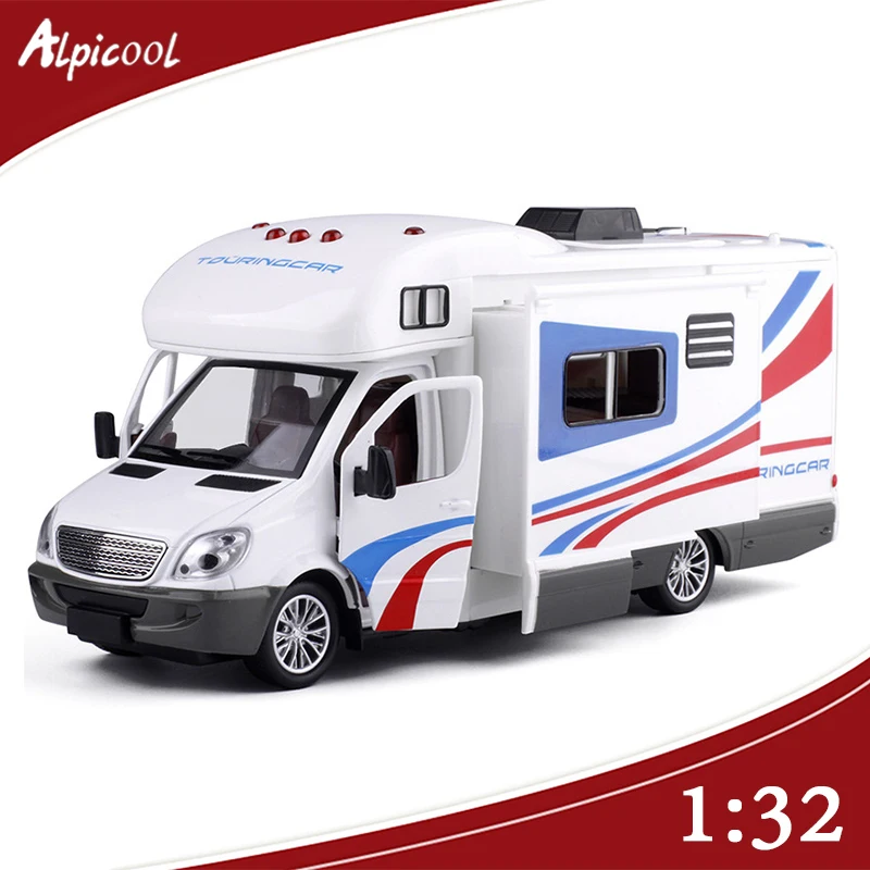 

Camping-Car de luxe échelle 1:32, véhicule Sprinter RV remorque caravane en alliage métal moulé sous pression modèle de voiture