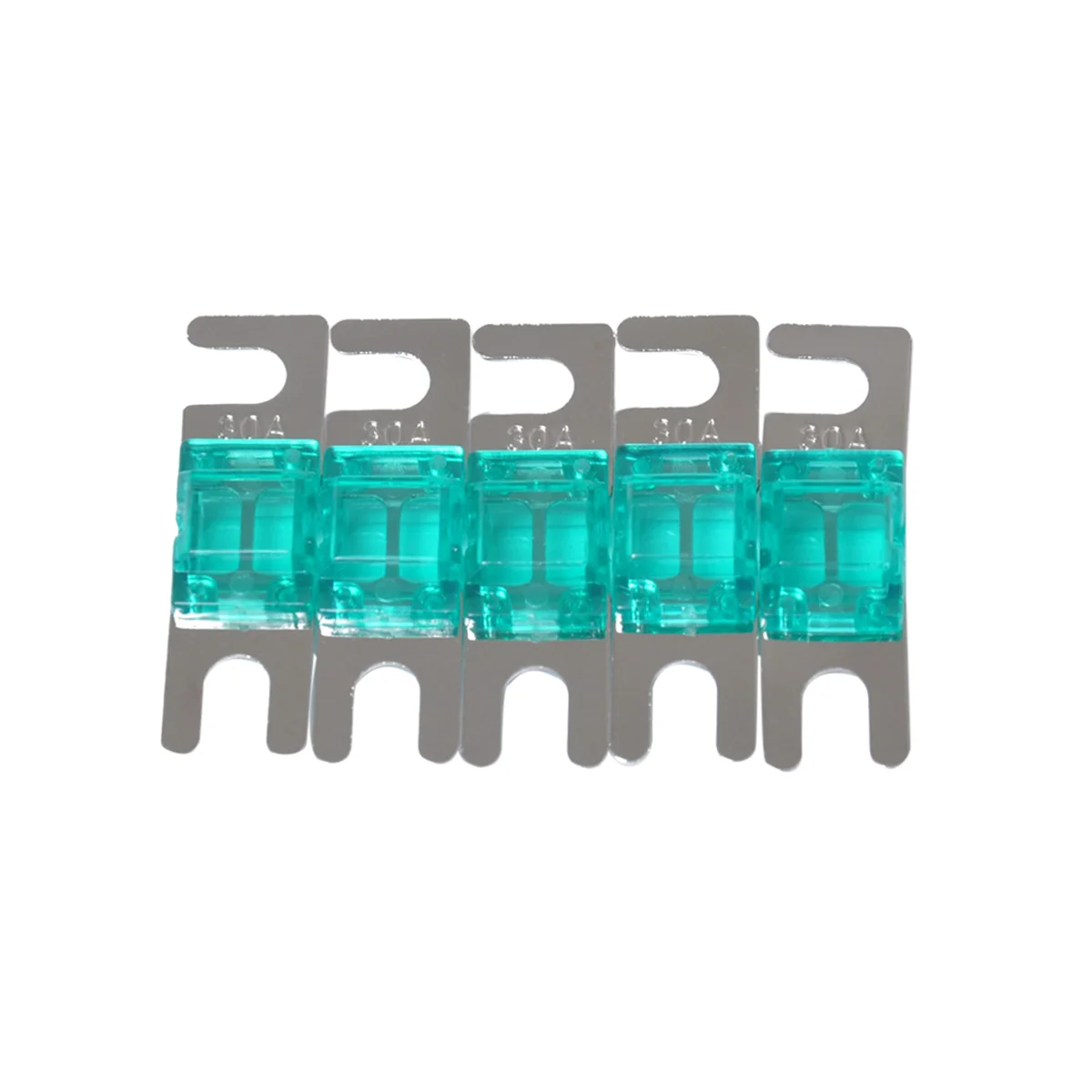 

5Pcs Mini ANL Fuses 30A Car Audio Power Wire Boat Auto Electronics Fuse (Green)
