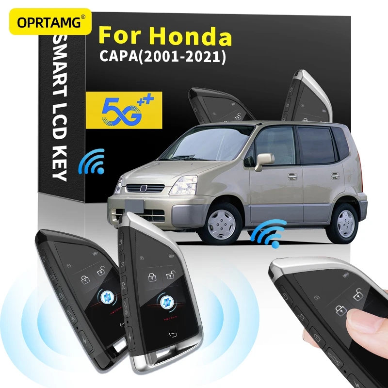 

Пульт дистанционного управления, ЖК-дисплей для автомобиля keyless-go smart Key для Honda CAPA 2000 2001 2002-2003 2017 2018 2019 2020 2001 2002