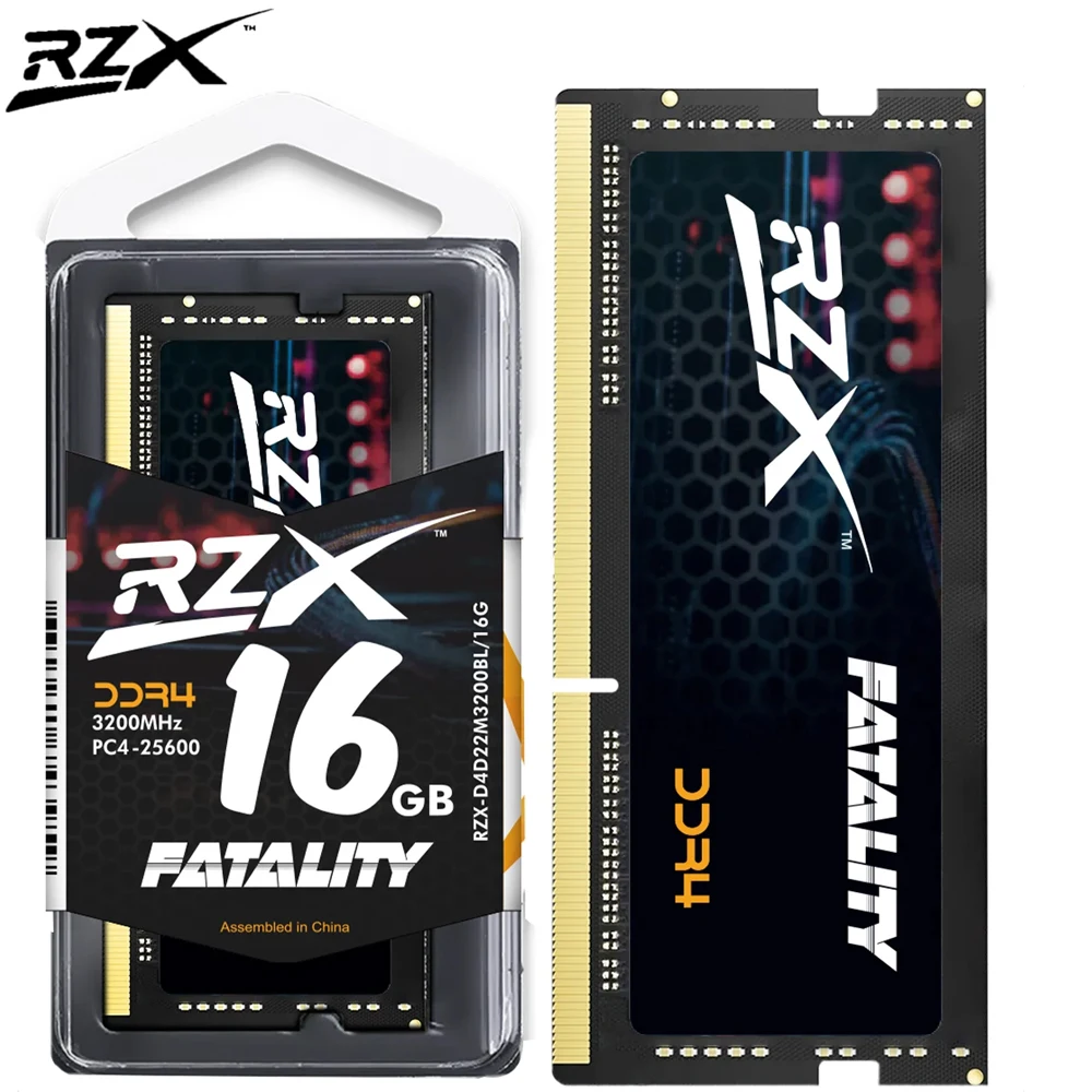 Оперативная память для ноутбука RZX DDR4 3200 МГц 32 ГБ 16 8 2666 2400 260-pin 1 2 в