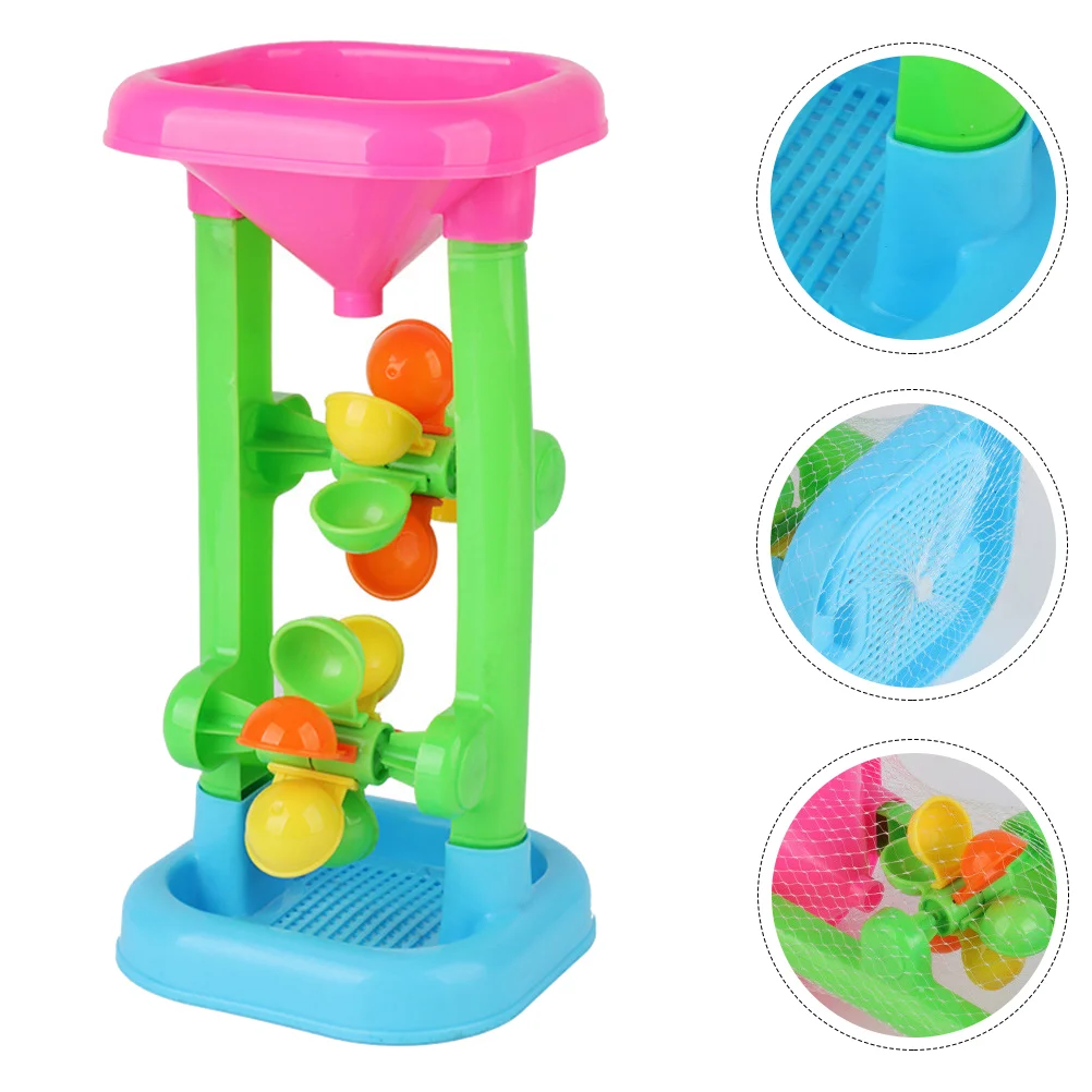 

Sand Water Wheel Beach Water Toy Kids Baby Toddler Toys Sandbox Toys Toddler Outdoor Playset Hourglass Summer Sand Toys