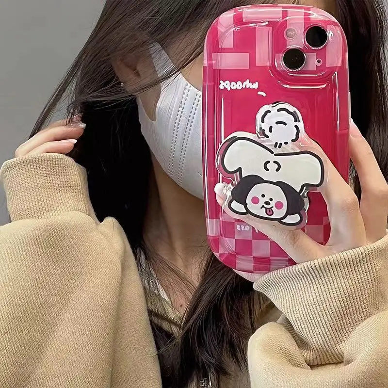 

Силиконовый чехол с держателем для iPhone 14 Plus 7 8 X XS XR 11 12 13 Pro Max