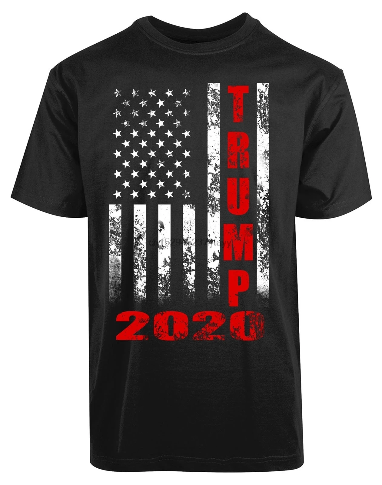Новинка 2020 футболка с американским флагом Дональда Трампа Мужская надписью