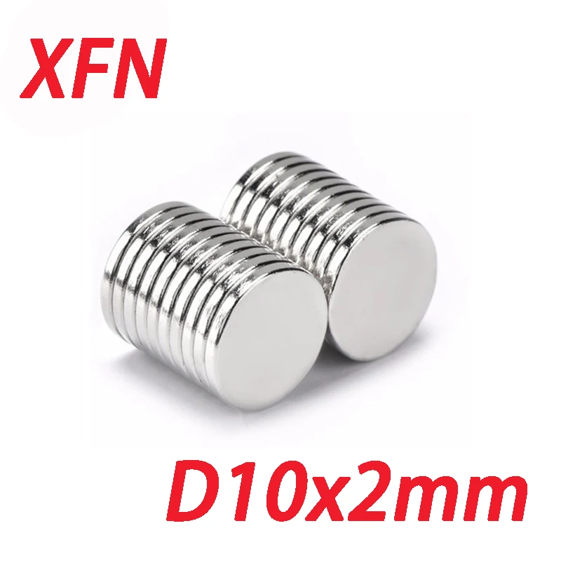 

20/50/100/200 PCS 10x2mm Super Strong Round Magnet 10*2 Powerful Magnet Rare Earth Neodymium Magnets Strong Small Magnet 10x2