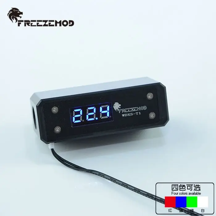 FREEZEMOD WDXS-T1 Черный POM цифровой дисплей Компьютерный монитор температуры водяного