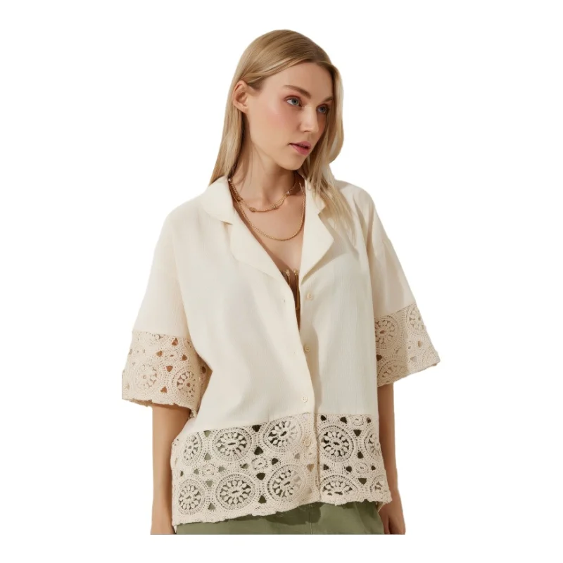 TYZA Женская рубашка Рубашки и блузки Блузки Футболки Y2K Топы с графикой T