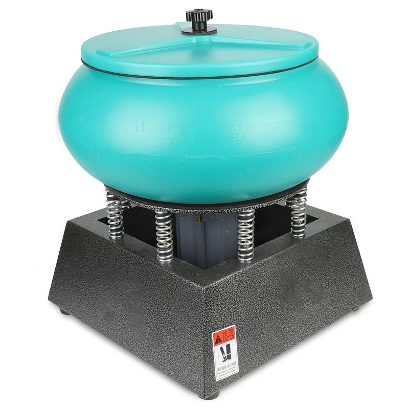 

Large 17''Jewelry Vibratory Tumbler Capacity 9KG Polisher Vibrating Tumbler Super Polishing Machine
