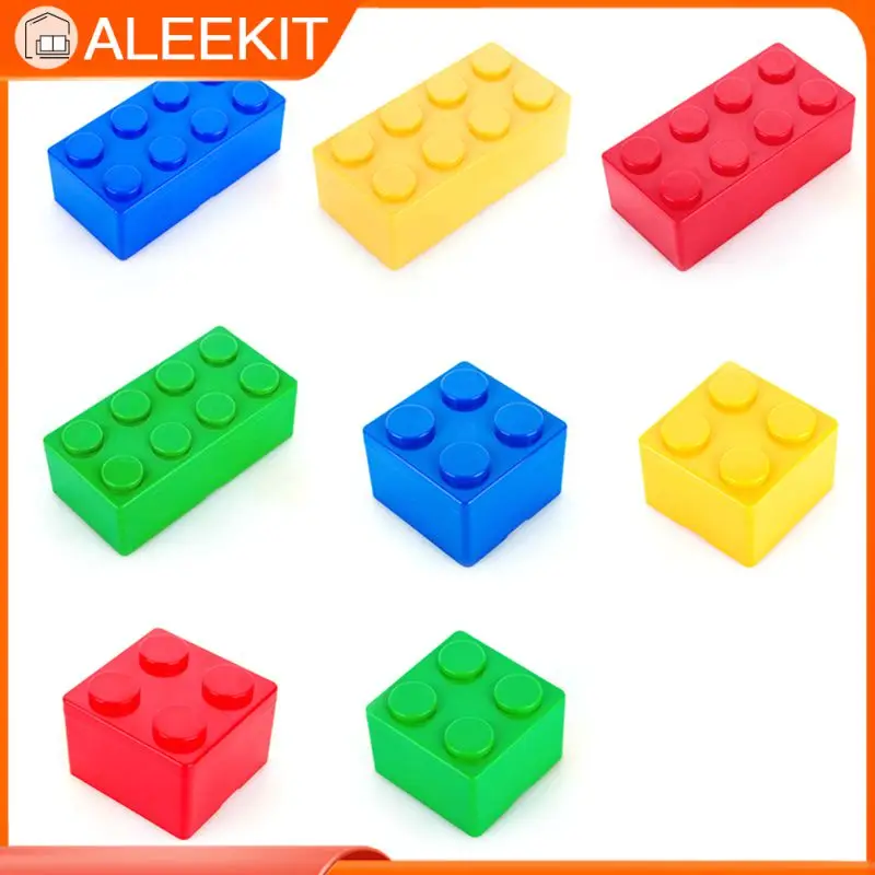 

Organizer Storage Box Vanzlife Building Block Shapes Plastic Saving Space Box Superimposed Desktop Handy Office House Keeping