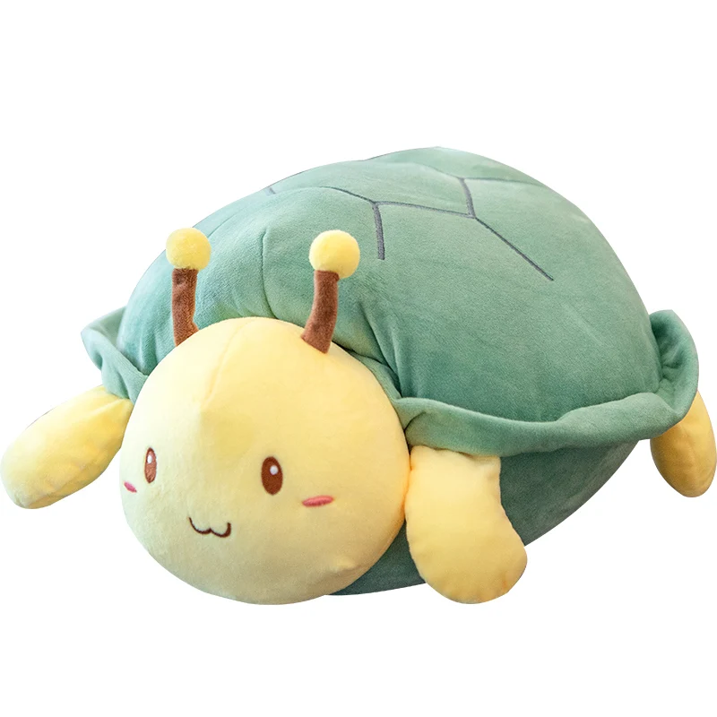 Turtle Honey Doll Plush Toys Turtle Shell Bee Doll Pillow Girlfriends Doll Birthday Gift Female