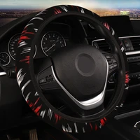 1pcs car wheel cover on the steering wheel braid on the steering wheel cover anti slip case auto supplies accessories universal