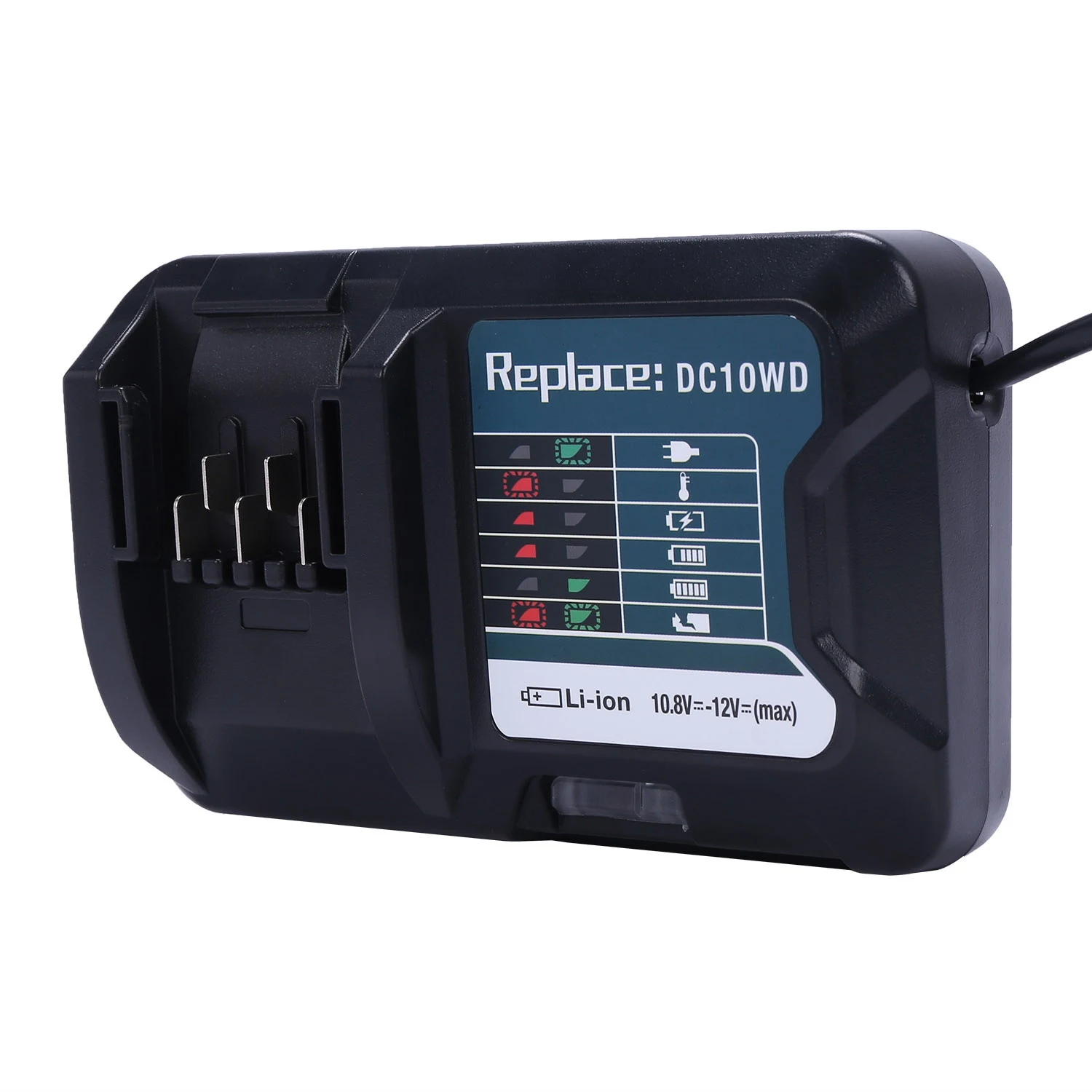 Быстрое зарядное устройство для литиевых батарей Makita 10 8 В 12 постоянного тока