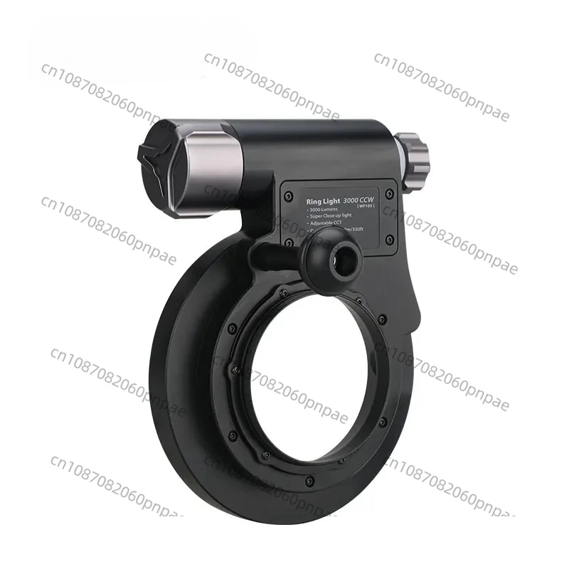 Фото Weefine WF105 Кольцевой светильник 3000 CCW Видеосвет Стробоскоп Водонепроницаемый фонарик для подводного плавания Подводная фотография Видеосъемка №2