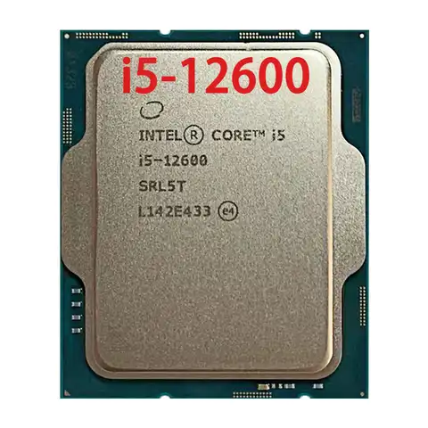 Процессор Intel Core i5-12600 i5 12600 3,3 ГГц 6-ядерный 12-поточный ЦПУ 10 нм L3 = 18M 65 Вт LGA 1700