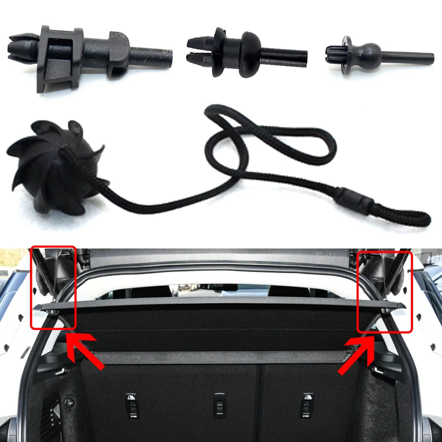 

1 шт., ремень для крепления задней части багажника для Land Rover Range Rover EVOQUE L538 2011-2018