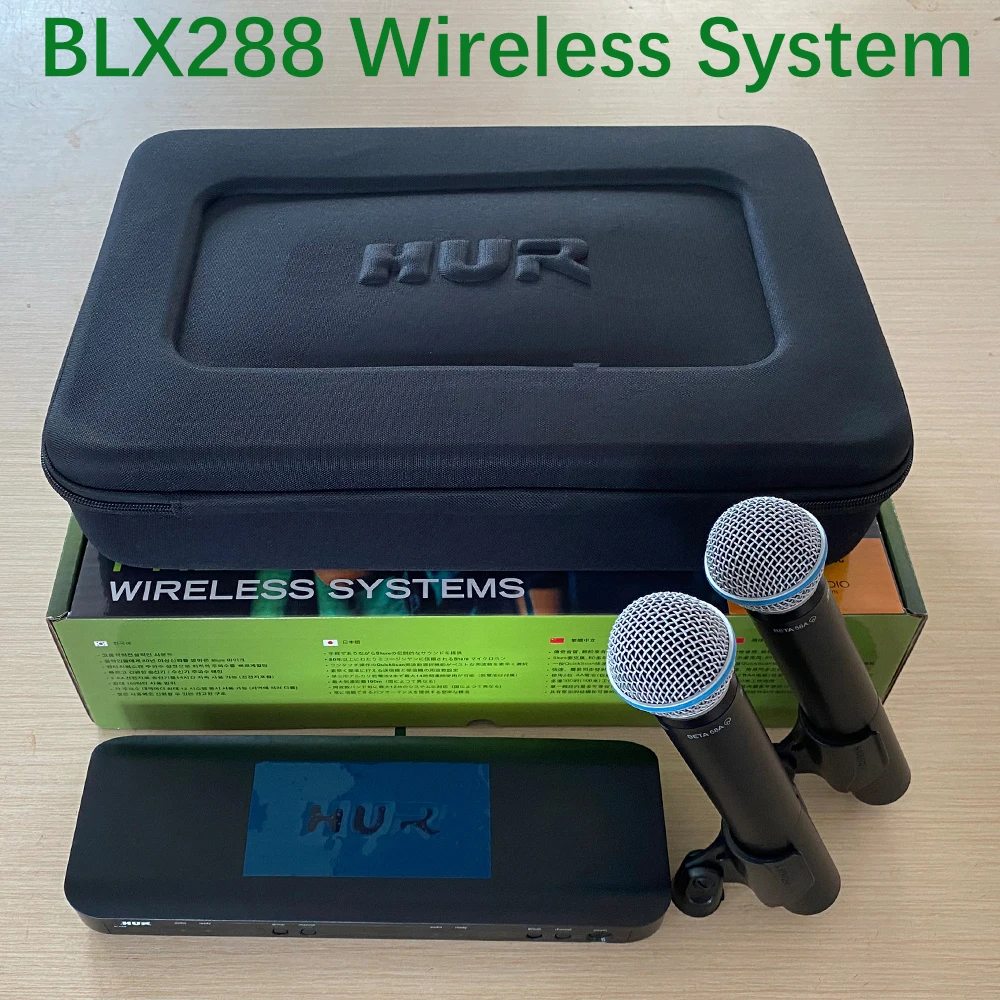 Женская сумка BLX288/BETA58A беспроводной микрофон BLX8 двухканальная система для сцены