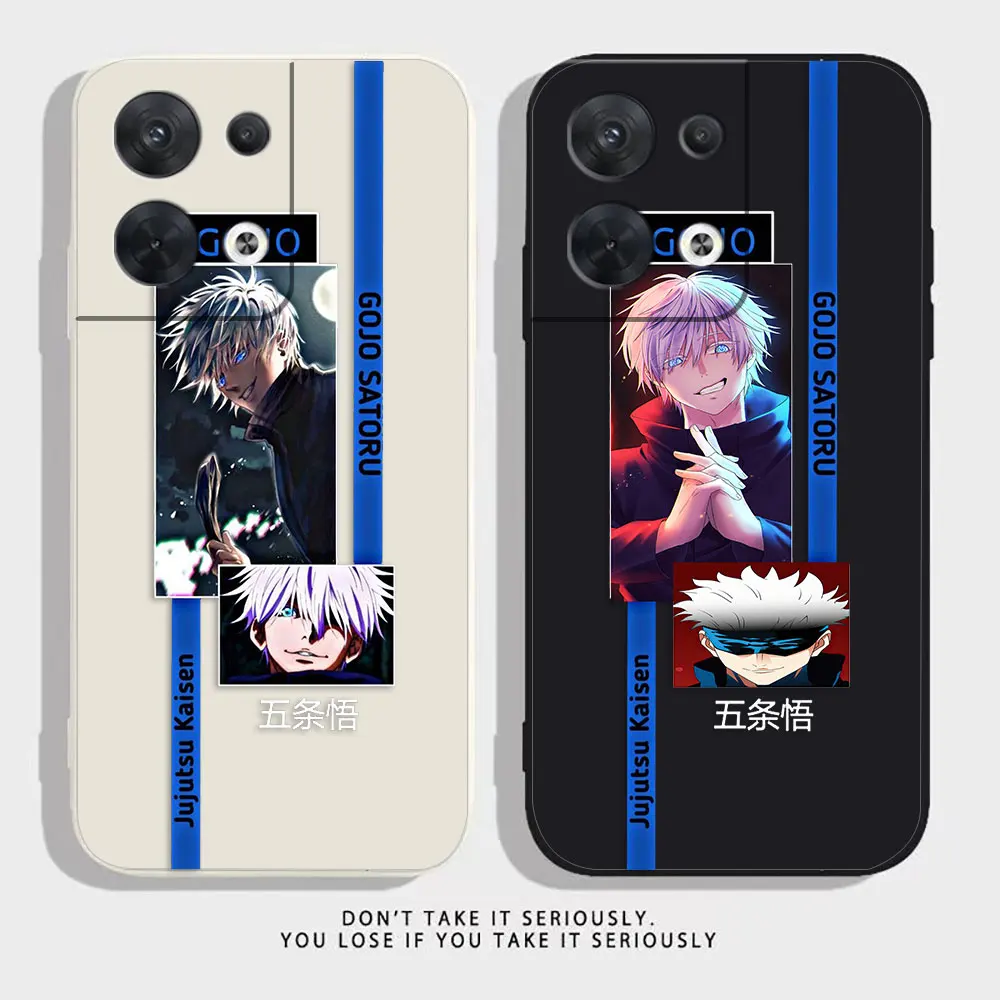 

Satoru Gojo Jujutsu Kaisen Funda Case For OPPO A52 A54 A55 A57 A59 A72 A73 AA74 A83 A91 A92S A93S A94 A95 A96 A97 A15 A16 Case