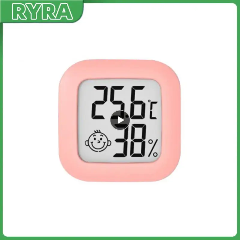 

Electronic Temperature And Humidity Meter Mini Upgrade Room Temperature Humidity Meter Sensor Gauge Weather Station Indoor Room