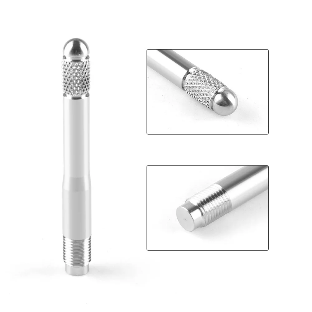 

Hole Guide Wheel Hanger Pin M14*1.5 M14x1.5 Portable Position Refit Silver