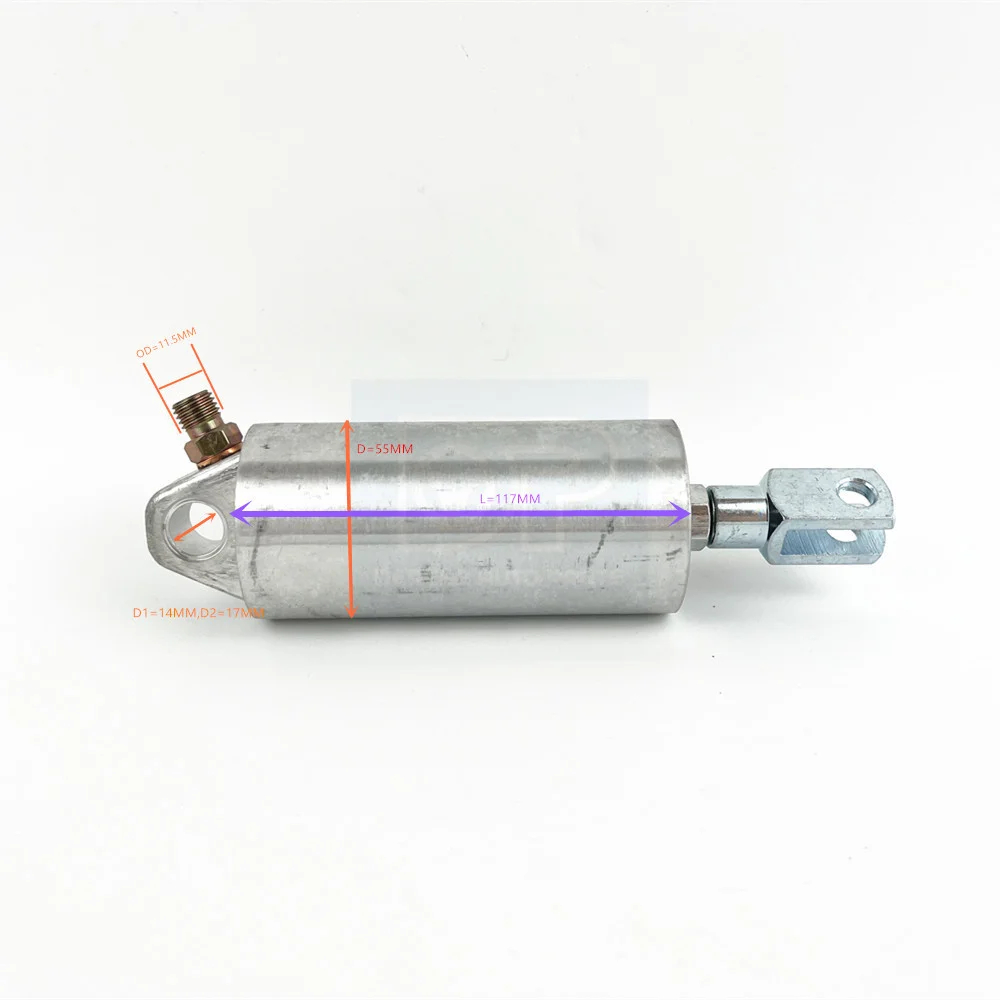 Цельный выхлопной тормозной цилиндр грузовика D=55 мм 22889891 21887528 21323151 7422889891 7421887528