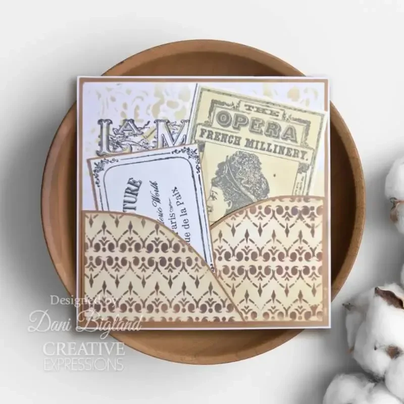 Шаблон для рисования ретро-узор трафареты узор инструмент граффити спрей декор