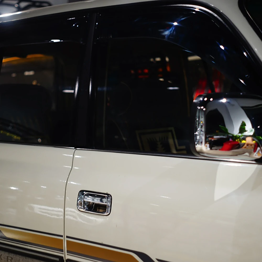 Козырёк для Toyota LC80 Land Cruiser оконные стекла из АБС-пластика ветрозащитные