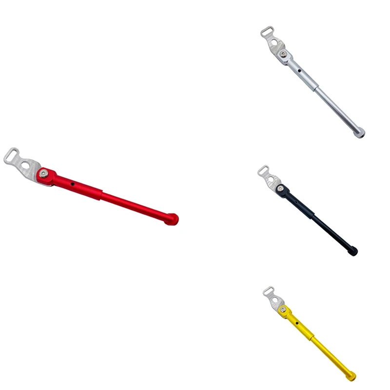 

HOT For Folding Bicycle Kickstand Parking Rack Support Side Kick Stand Foot Brace Cycling Parts Bike Holder Footrest