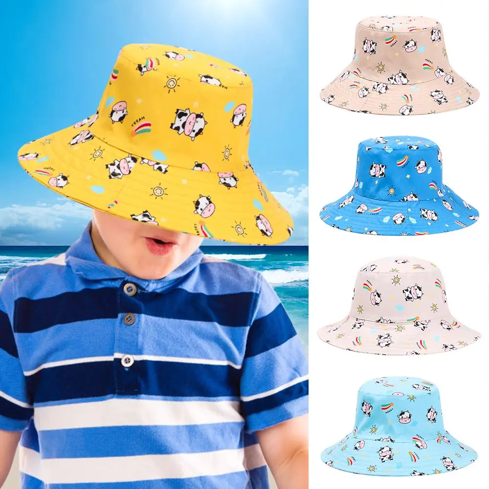 

Пляжная Солнцезащитная летняя шляпа унисекс с принтом динозавра, кепка рыбака, Детская Панама