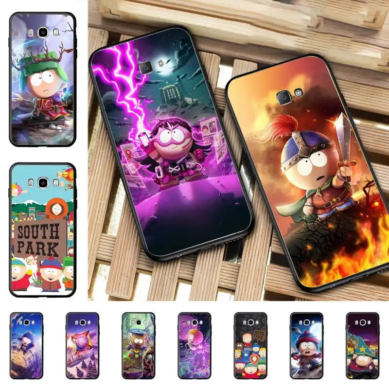 

S-South Cartoon P-Parks Phone Case for Samsung J 2 3 4 5 6 7 8 prime plus 2018 2017 2016 core