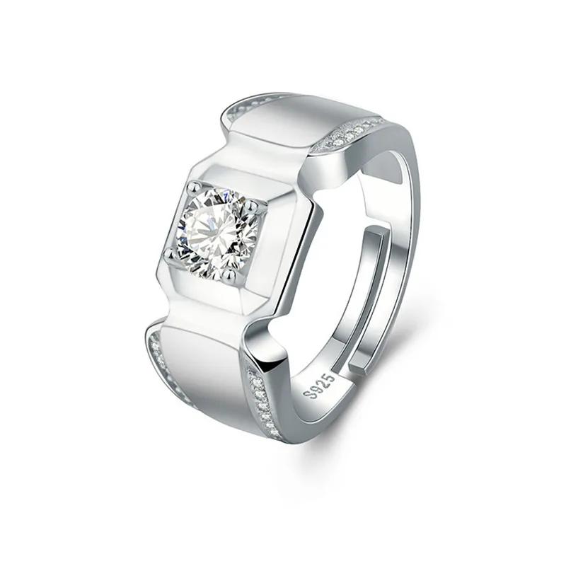 

2022 White Gold Plated 18k Variety and Stylish High Quality Men's Rings for Boyfriend Gifts