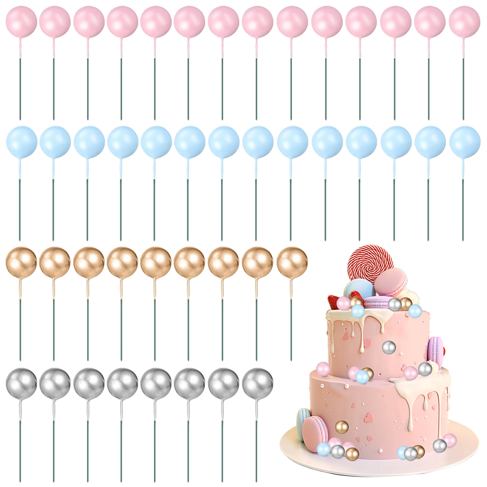 

Picks Cupcake Toppers Decorations Insert Mini Birthday Decoration Balloons Diy Balloon Shower Baby Shooting Baking Props Wedding