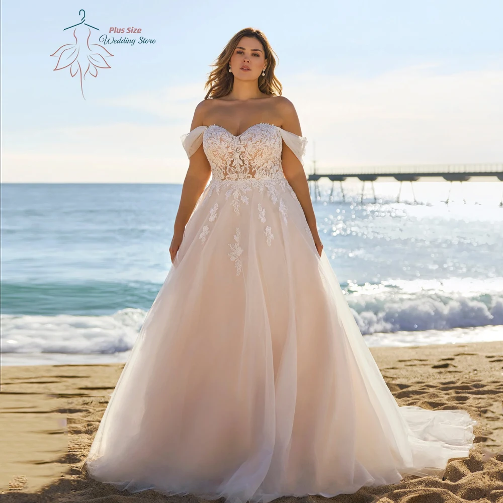 Женское платье с открытыми плечами Пляжное Платье вырезом сердечком без рукавов