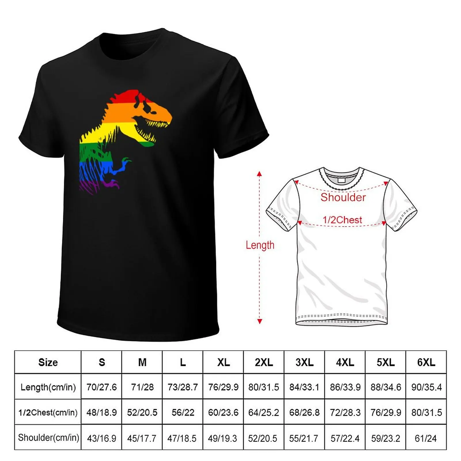 Фото ЛГБТ-динозавр T Rex National Pride March Gay Equality футболка роскошная футболка для мальчиков с животным принтом мужские футболки повседневные стильные №2