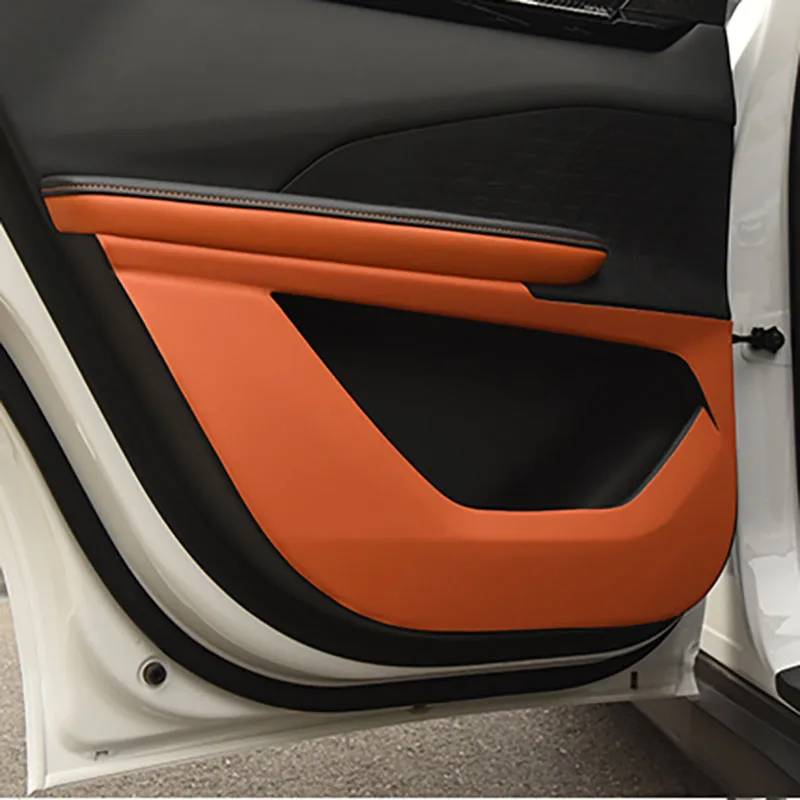 

4pcs For Changan UNI-V 2021-2022 Univ Door Anti Kick Pad Interior Protect Fur Easy Cleaning