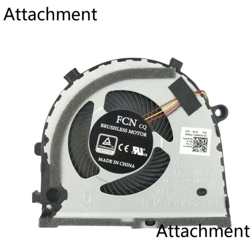 Новый оригинальный вентилятор охлаждения процессора и графического ноутбука