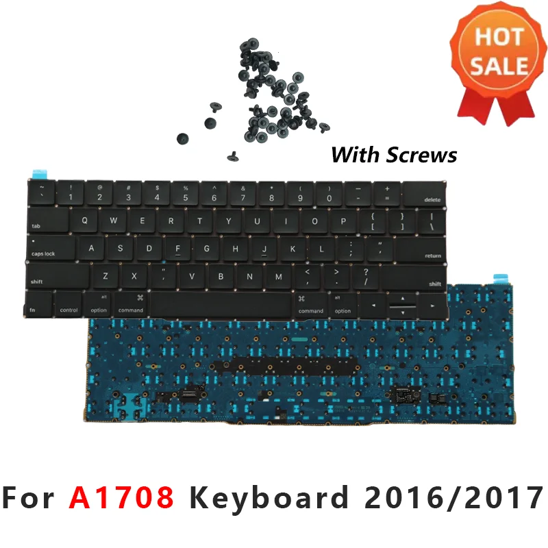 Клавиатура A1708 для Macbook Pro клавиатура с 13 &quotRetina английская японская немецкая