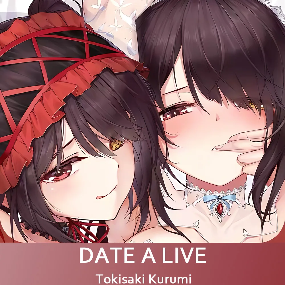 

Двусторонняя Подушка для тела с рисунком из аниме «Date a Live Tokisaki Kurumi Dakimakura Otaku Waifu»