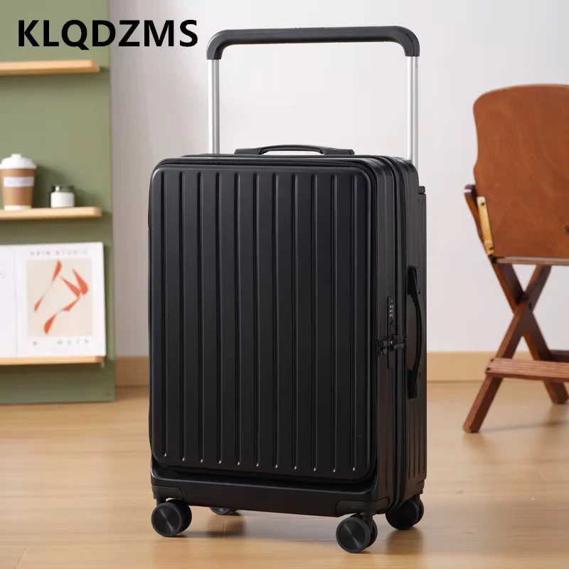 KLQDZMS ABS + ПК Чемодан Мужской 20-дюймовый посадочный бокс 22 дюйма на колесиках