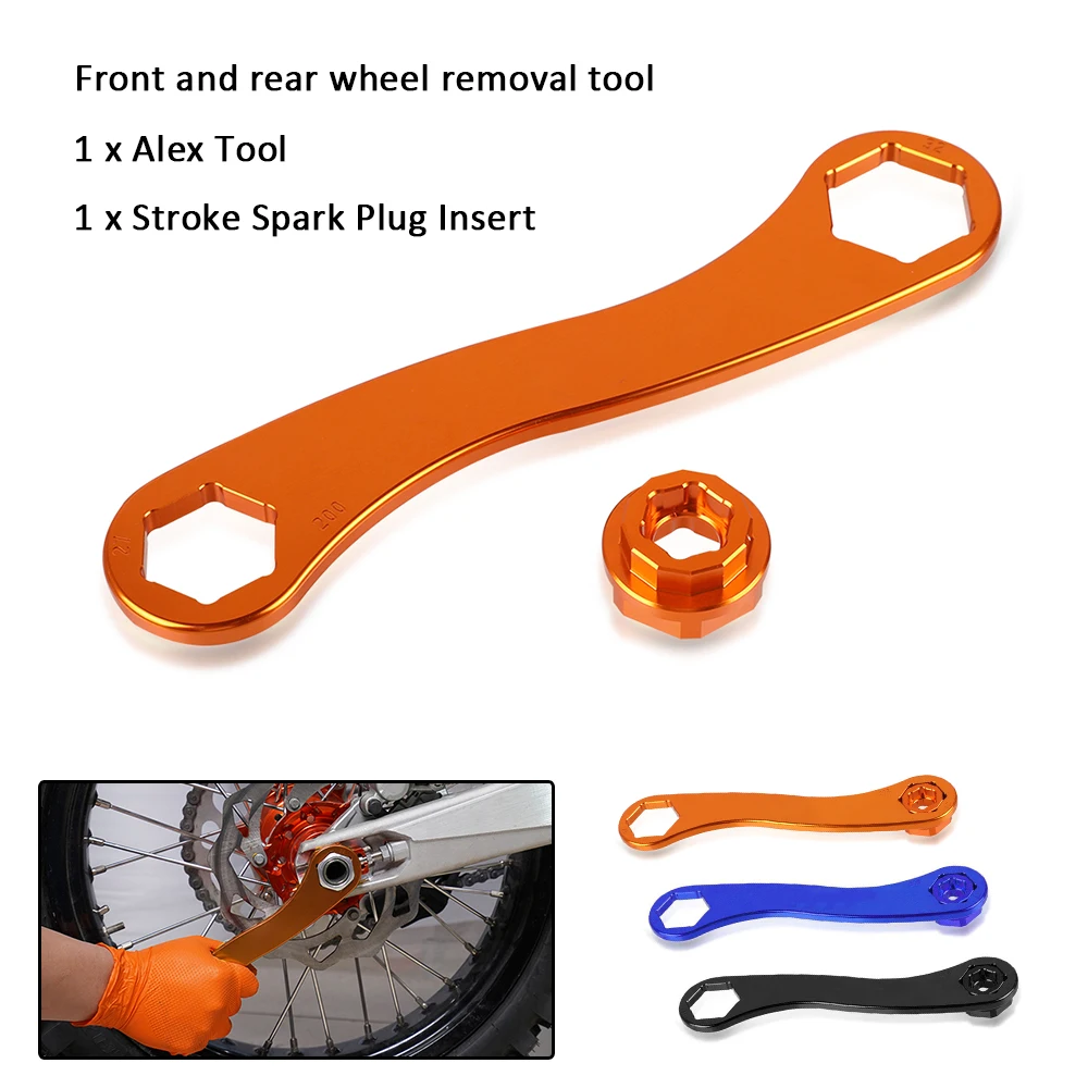 Колесо для переднего и заднего колес диаметром 17-27-32 мм гаечный ключ HUSQVARNA