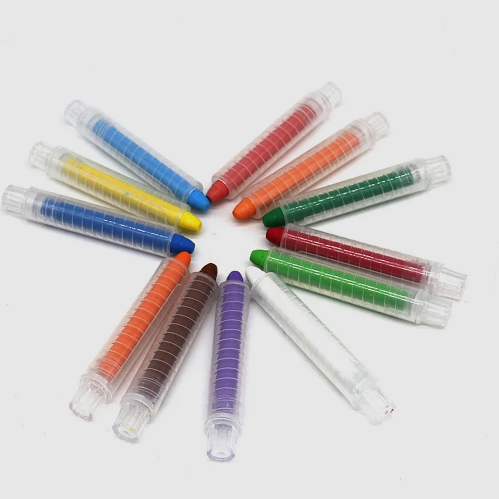 

12Pcs Chalk Clip Holder Plastic Water-soluble Chalk Holder Adjustable Chalk Extender Creative Chalk Clip