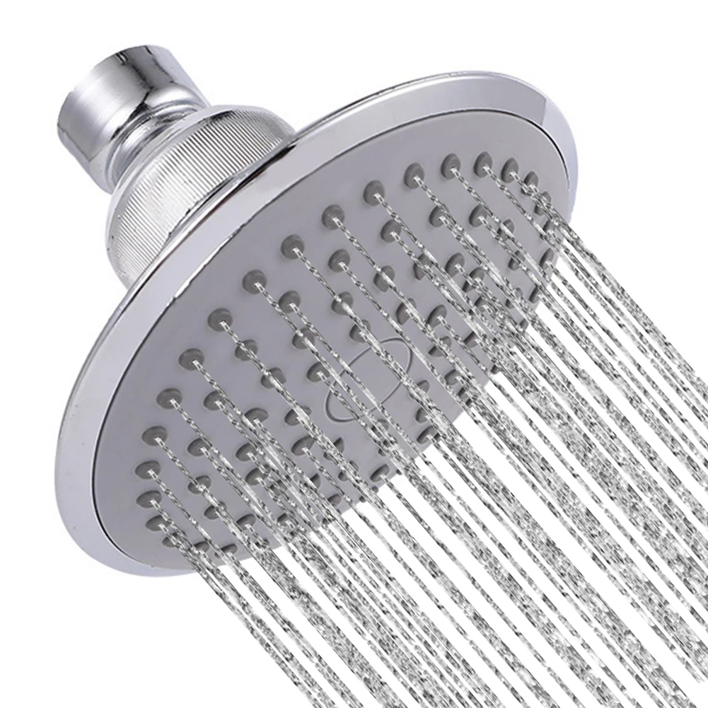 

1pc Shower Heads Power Spray High Pressure Adjustable Showerhead 360 Degr Top Spray Bath Bathroom Accessories