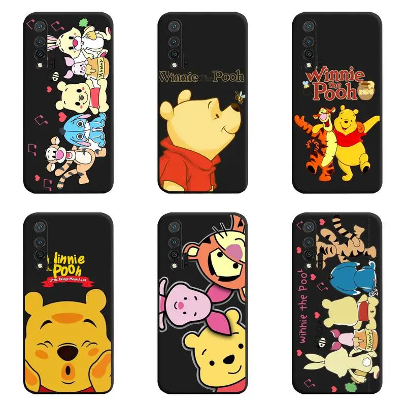 

Nbдруикай Винни Пух Тигр Eeyore чехол для телефона Huawei Nova 6se 7 7pro 7se honor 7A 8A 7C 9C Play